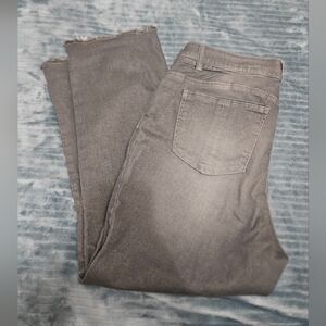 Womens democracy plus size gray jeans!